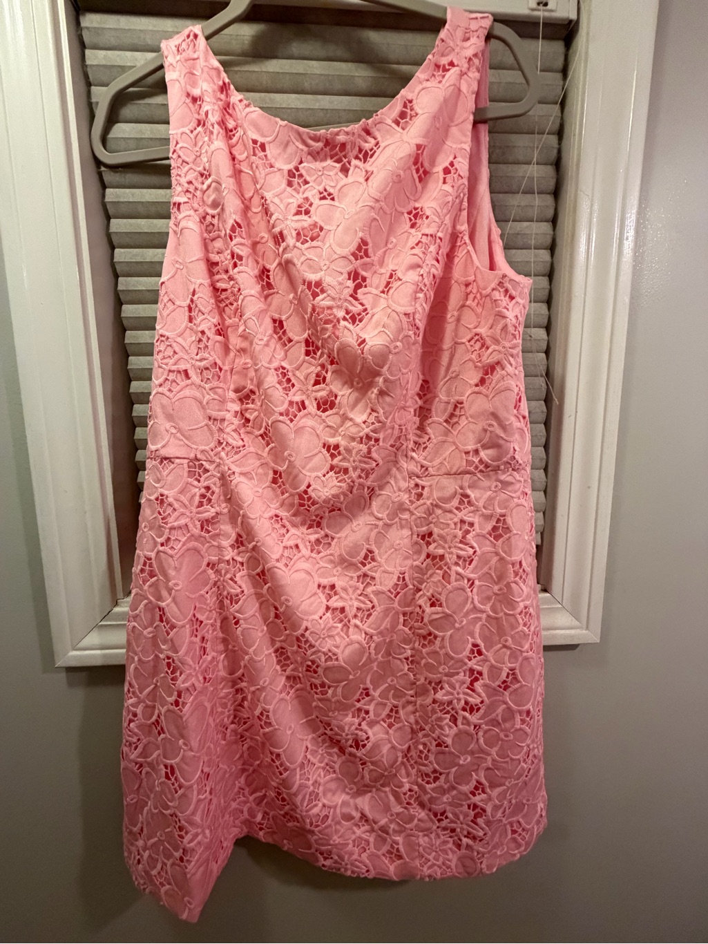 Lilly Pulitzer Conch Shell Pink Sleeveless Jules Skirted Romper